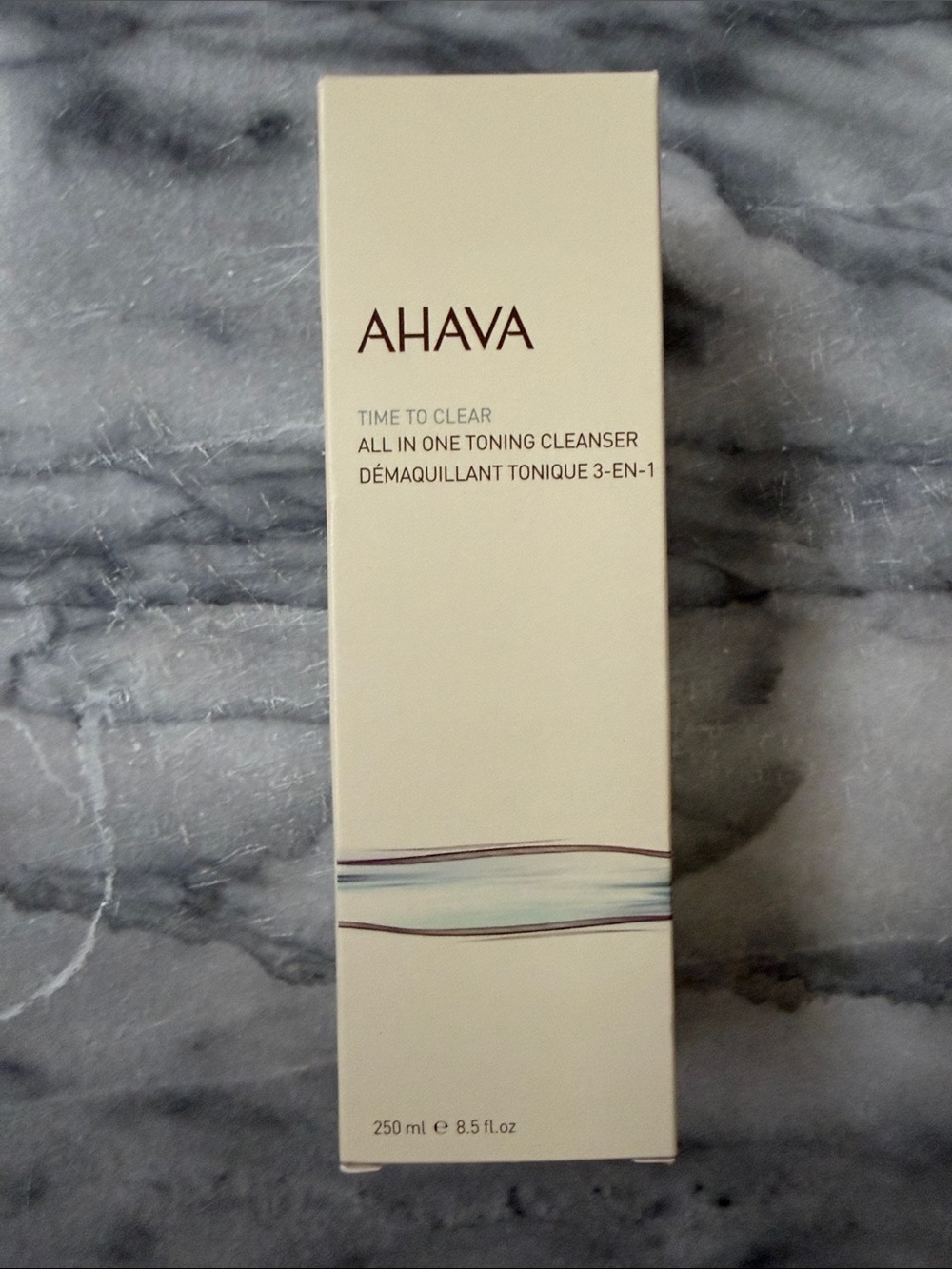 NEW AHAVA Cream and Brown All-In-One Toning Cleanser NIB